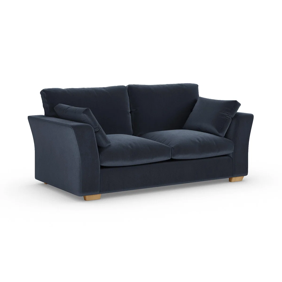 Blakeney 2 Seater Sofa Cosy Velvet Navy – image 2