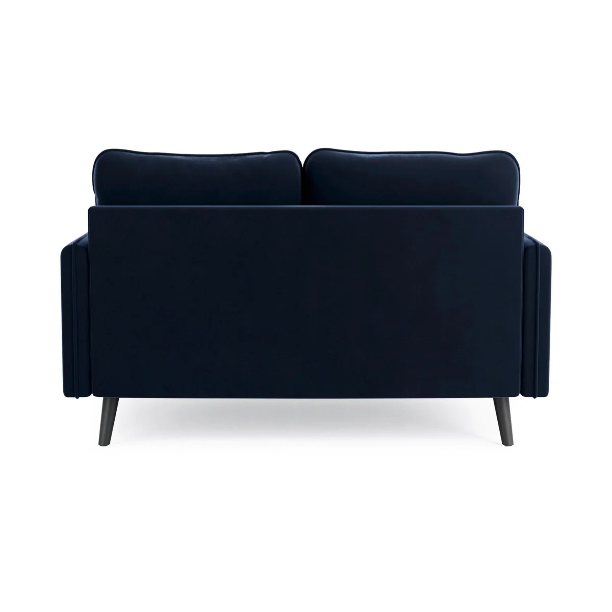 Milton Velvet 2 Seater Sofa in a Box Navy Blue – image 5