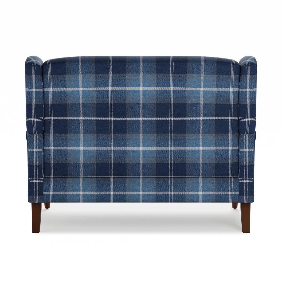 Oswald Small 2 Seater Sofa Navy Oswald Wingback – image 5