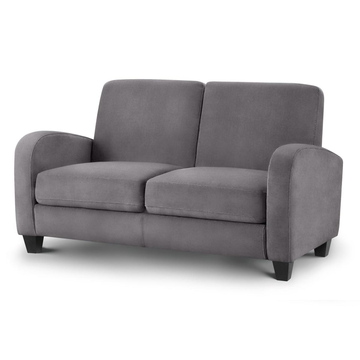 Vivo Chenille 2 Seater Sofa Grey – image 2