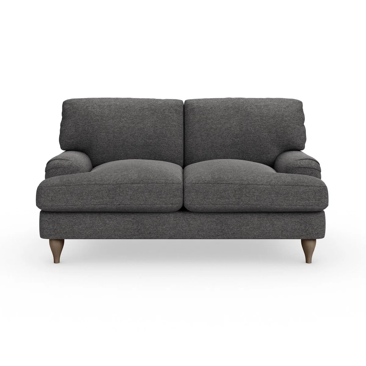 Darwin 2 Seater Sofa Tonal Weave Charcoal – image 6