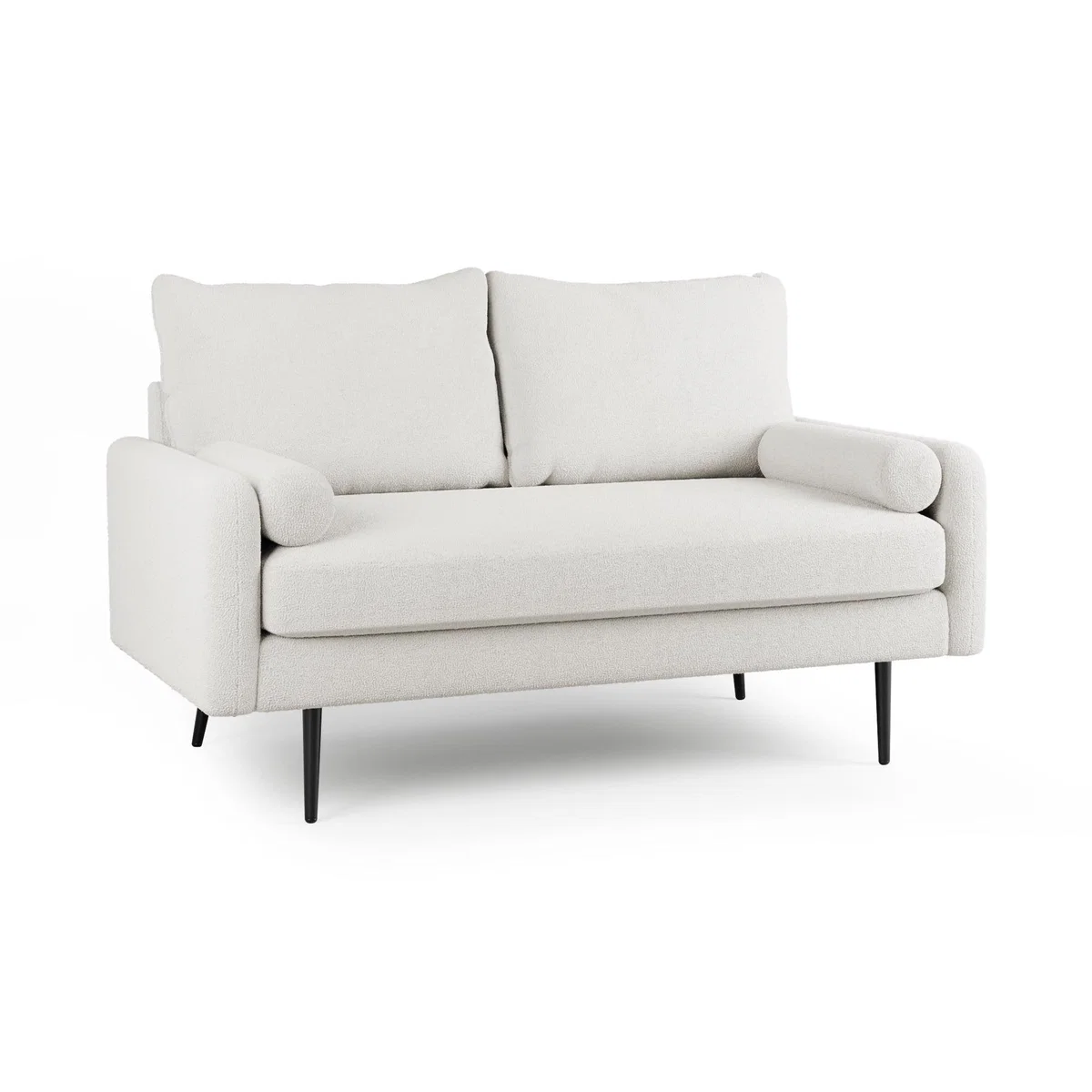 Cassie Sherpa 2 Seater Sofa in a Box Ivory – image 3
