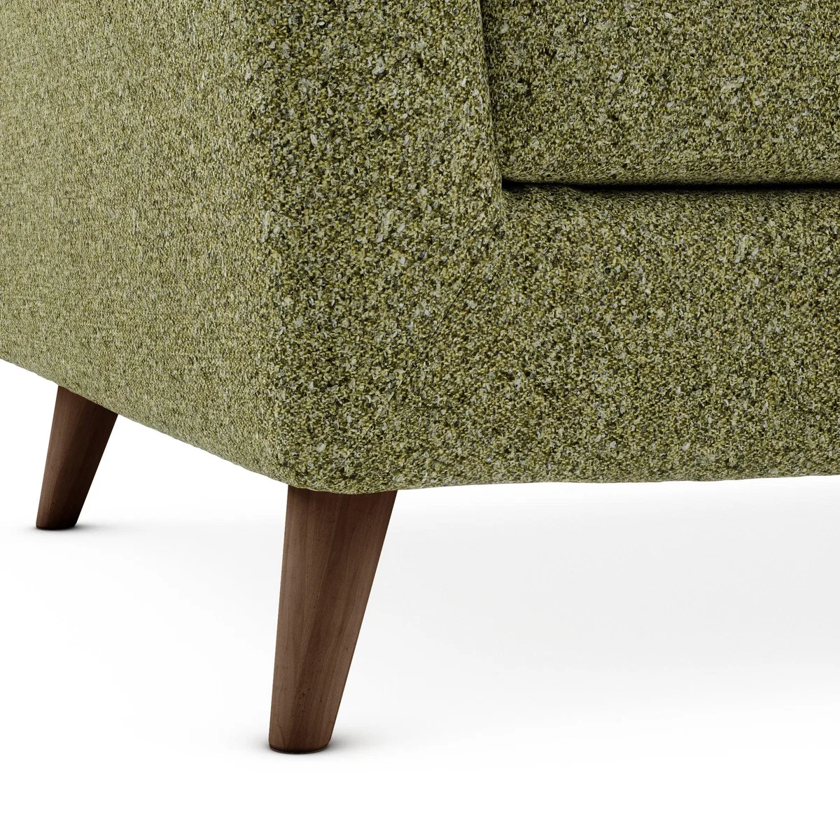 Lewes Woolly Marl 2 Seater Sofa Cosy Marl Olive – image 6