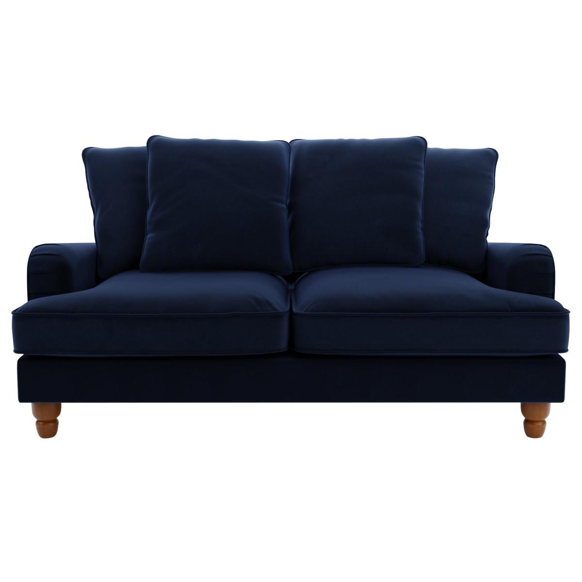 Beatrice Scatter Back Velvet 2 Seater Sofa Peacock – image 3