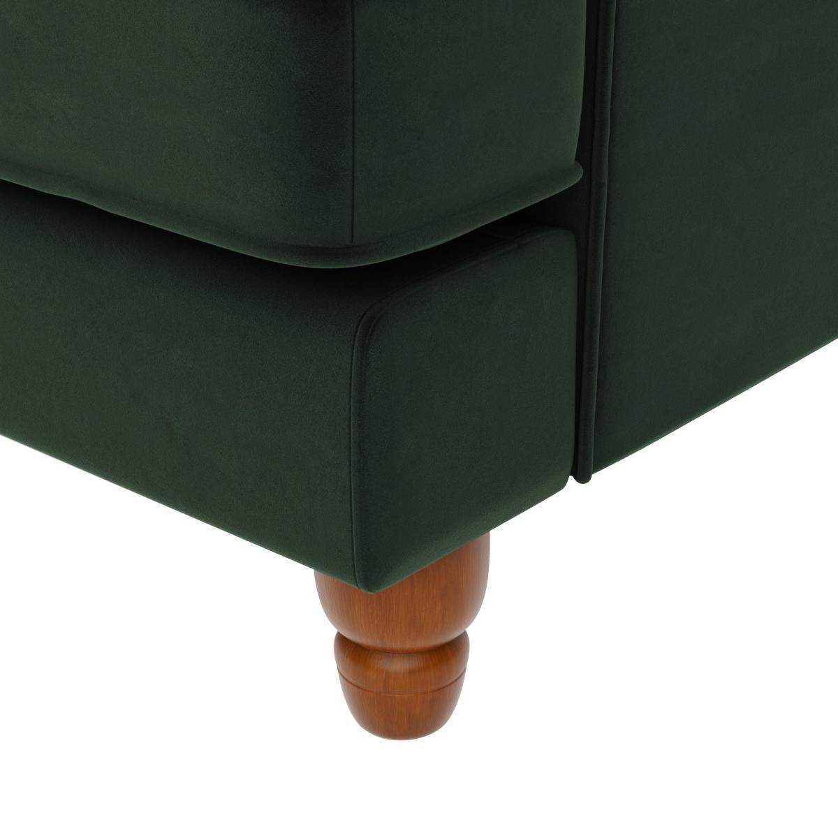 Beatrice Scatter Back Velvet 2 Seater Sofa Peacock – image 7