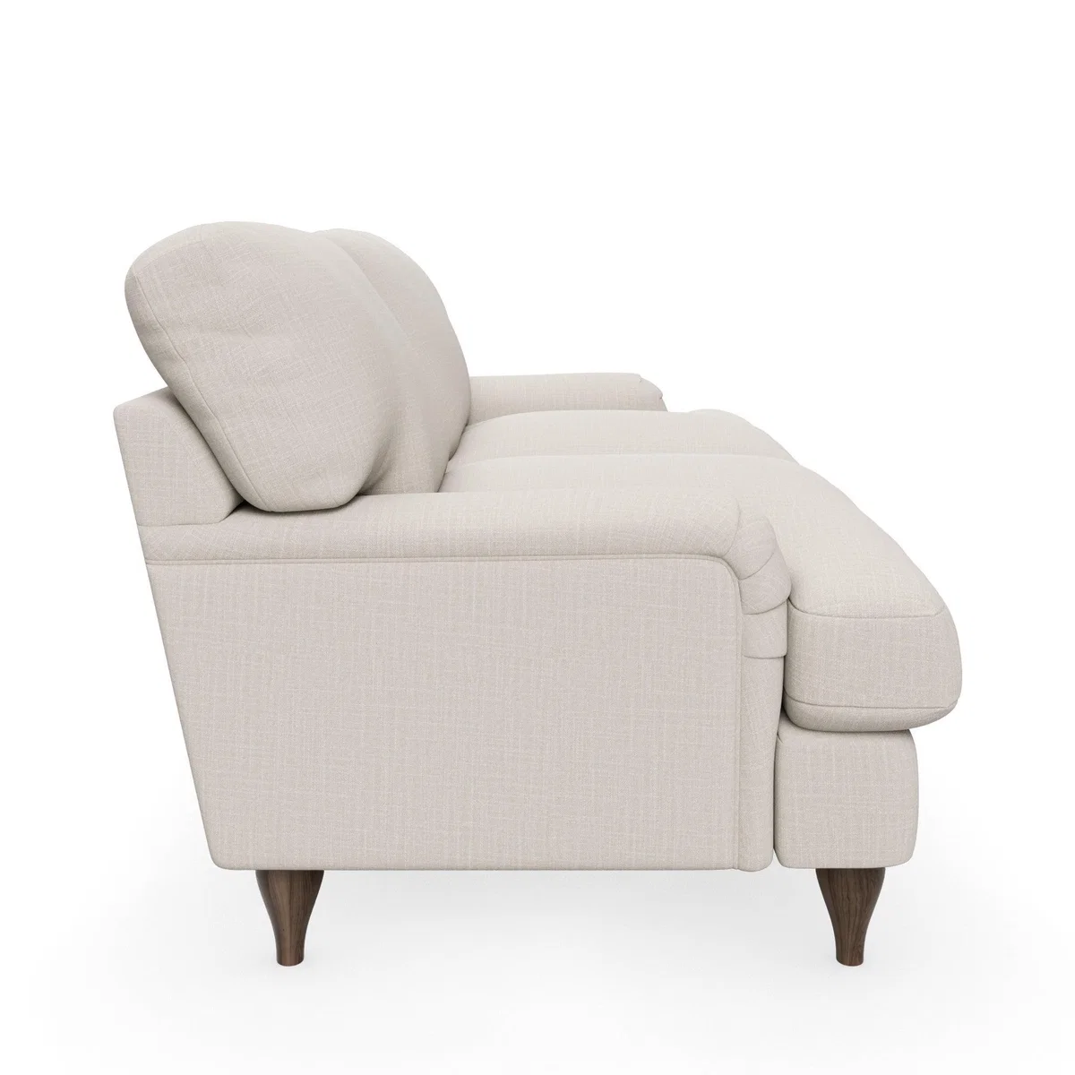 Darwin Slub Cotton Blend 2 Seater Sofa Slub Cotton Sandstone – image 5