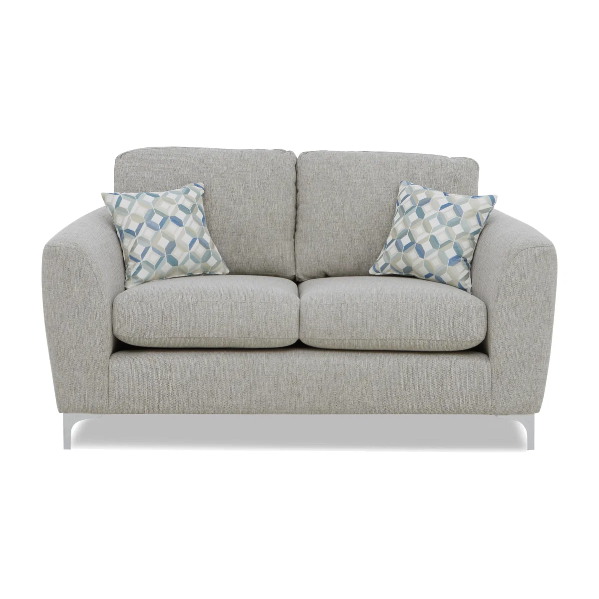 Pippa 2 Seater Fabric Sofa - Dijon Sea Ch Ft – image 1
