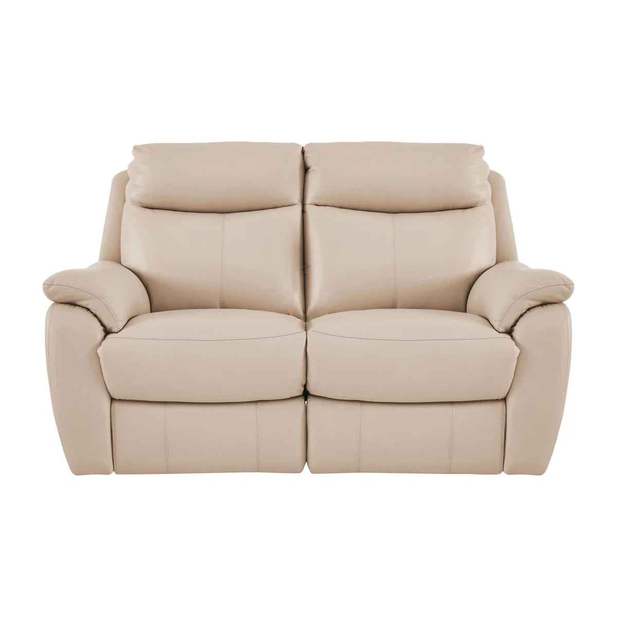 Snug 2 Seater Leather Sofa- World of Leather – image 1
