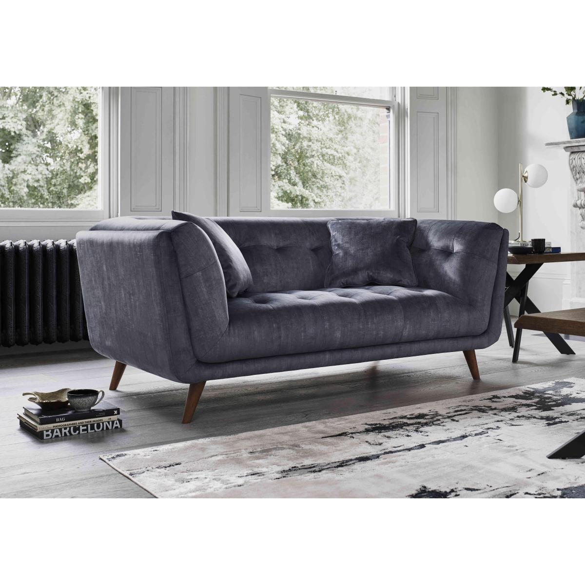 Rene 2 Seater Fabric Sofa – image 2