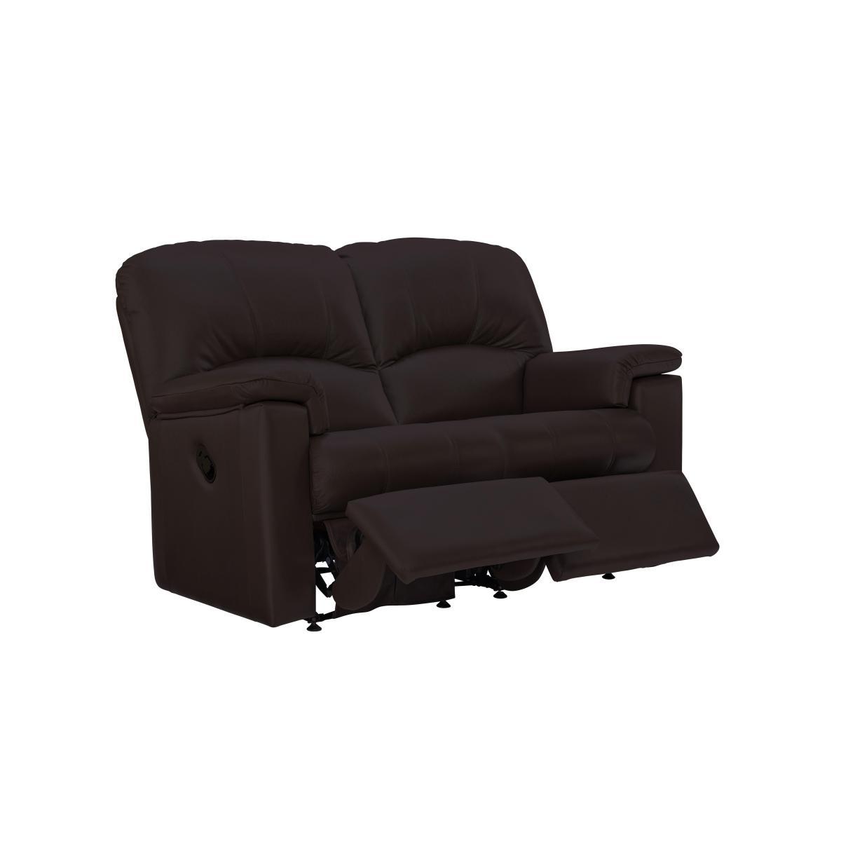 G Plan - Chloe 2 Seater Leather Sofa - Brown – image 3