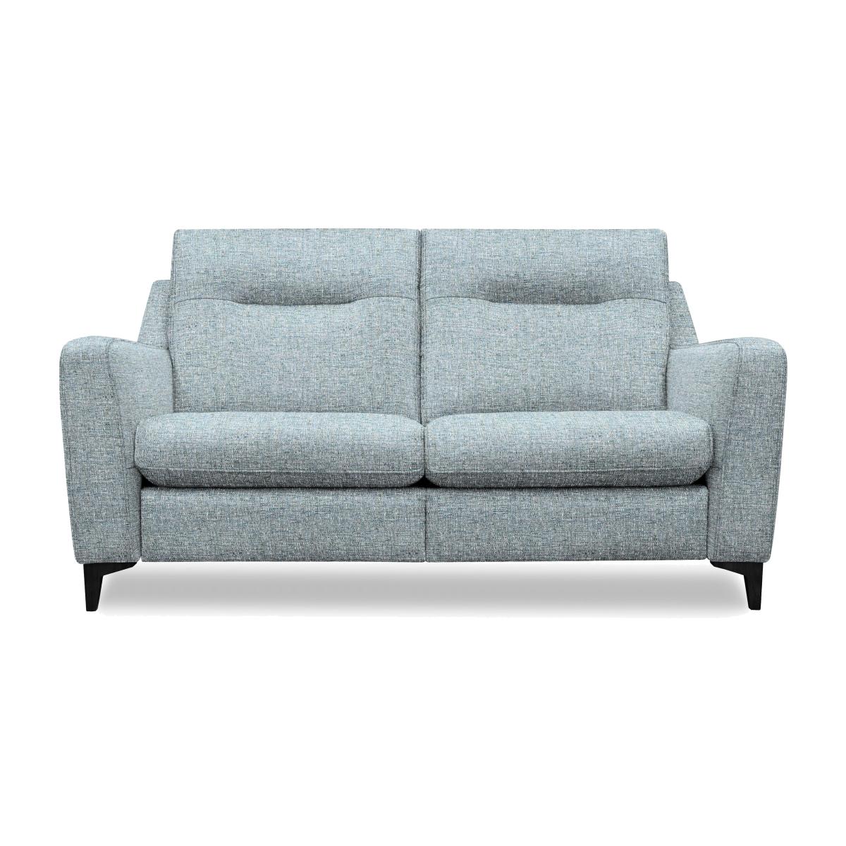 G Plan - Arlo 2 Seater Fabric Power Recliner Sofa - Arola Sky with Ebony Feet – image 1