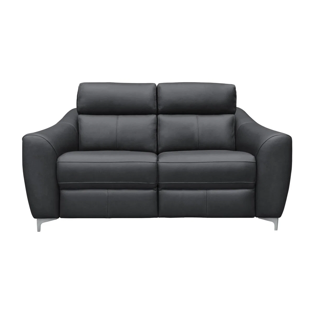 G Plan - Lucca 2 Seater Leather Power Recliner Sofa - Cambridge Petrol Blue