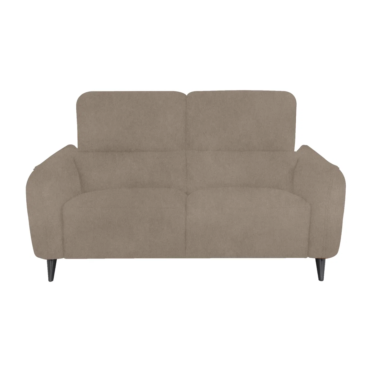 Domicil - Maddox 2.5 Seater Fabric Power Recliner Sofa - Light Khaki – image 1