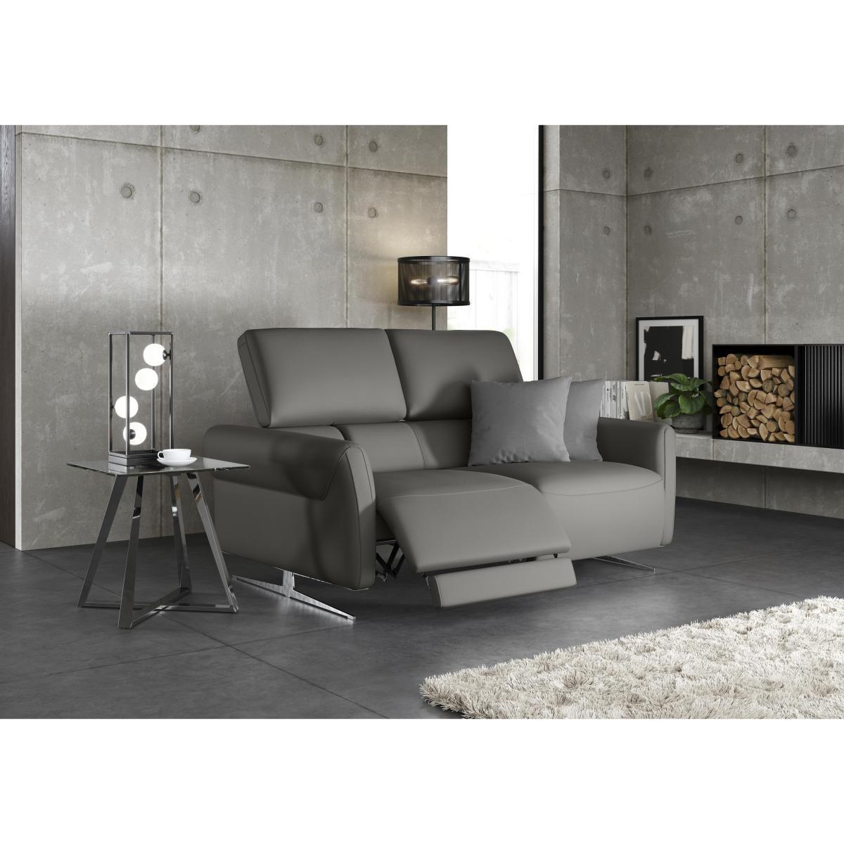 Nicoletti - Bella 2 Seater Leather Sofa - Blue – image 2
