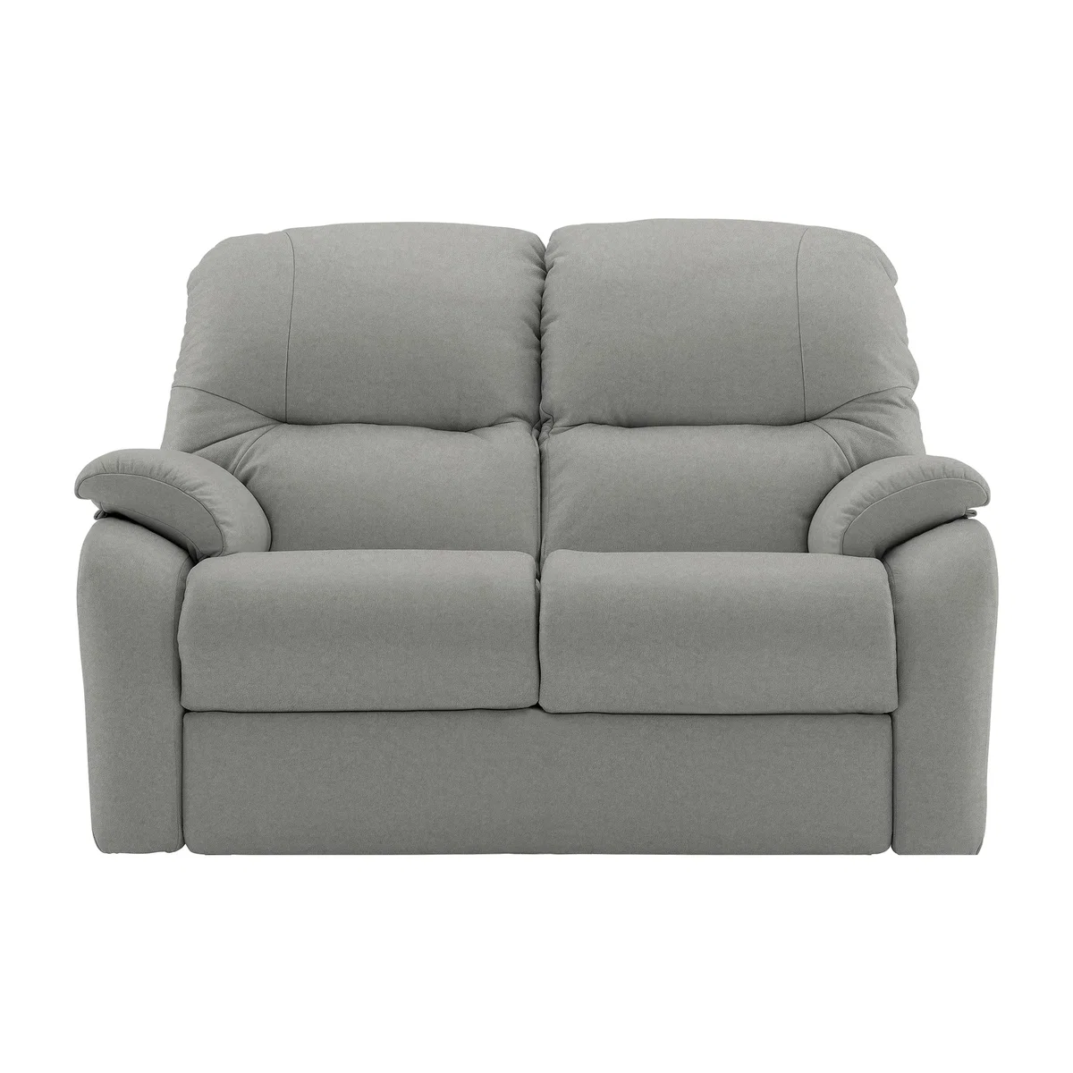 G Plan - Mistral 2 Seater Leather Sofa - No Recliner - Texas Charcoal