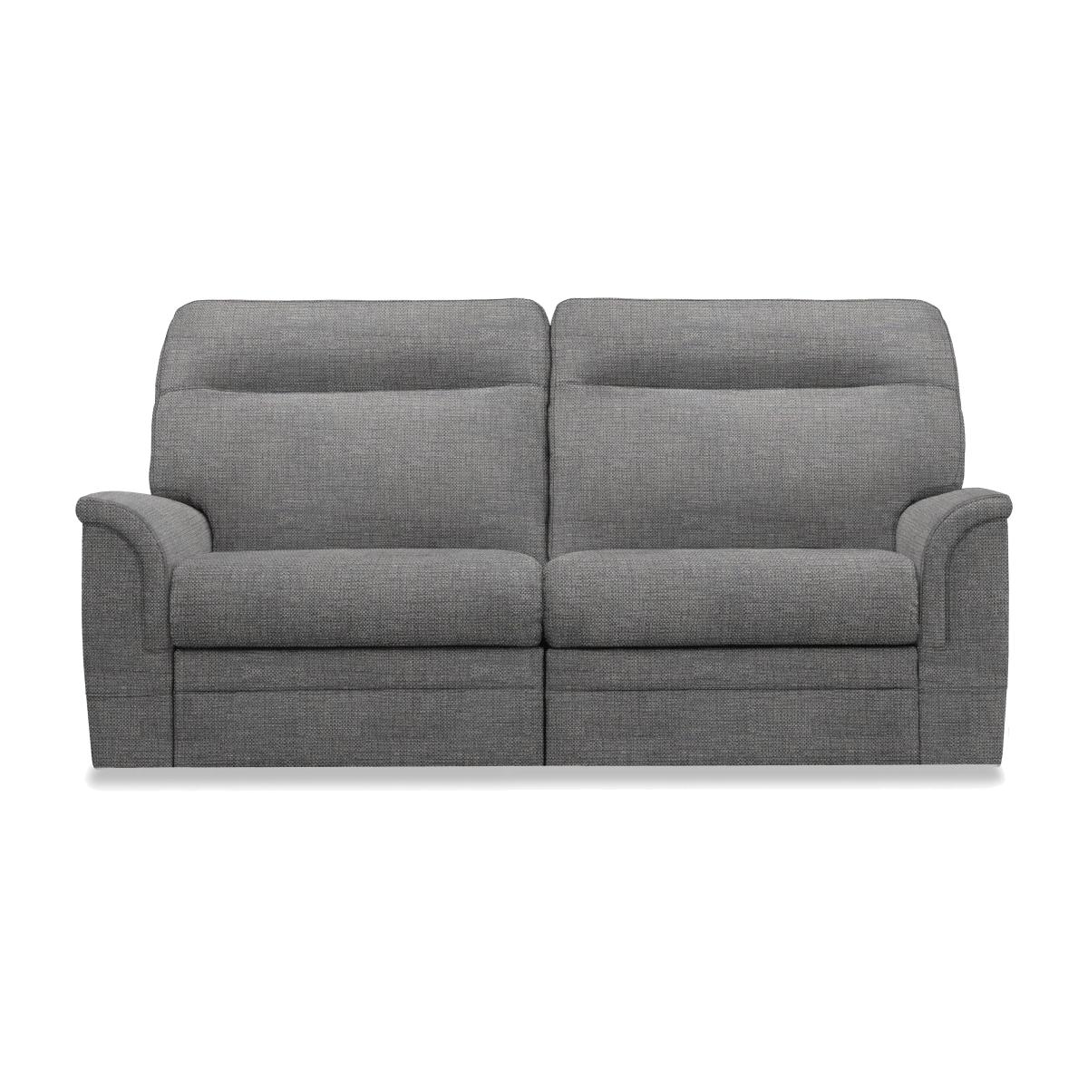 Parker Knoll - Hudson 23 Large 2 Seater Fabric Power Recliner Sofa - Pewter – image 1