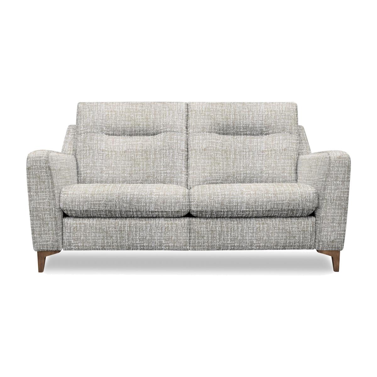 G Plan - Arlo 2 Seater Fabric Power Recliner Sofa - Shore Slate with Walnut Feet – image 1