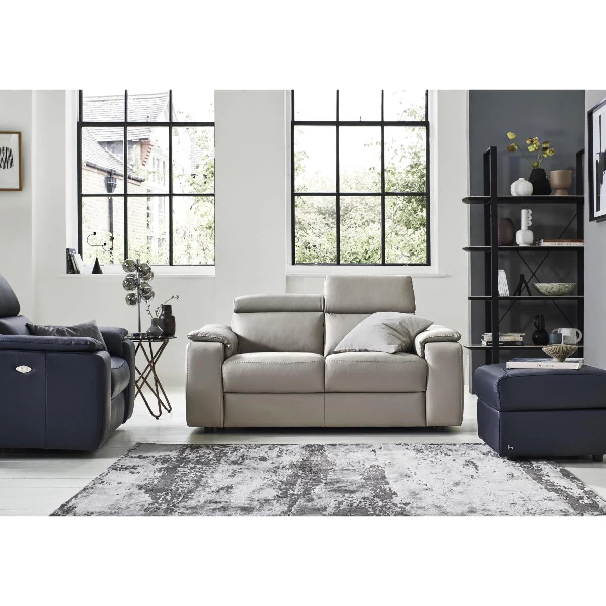 Nicoletti - Davide 2 Seater Leather Power Recliner Sofa – image 2
