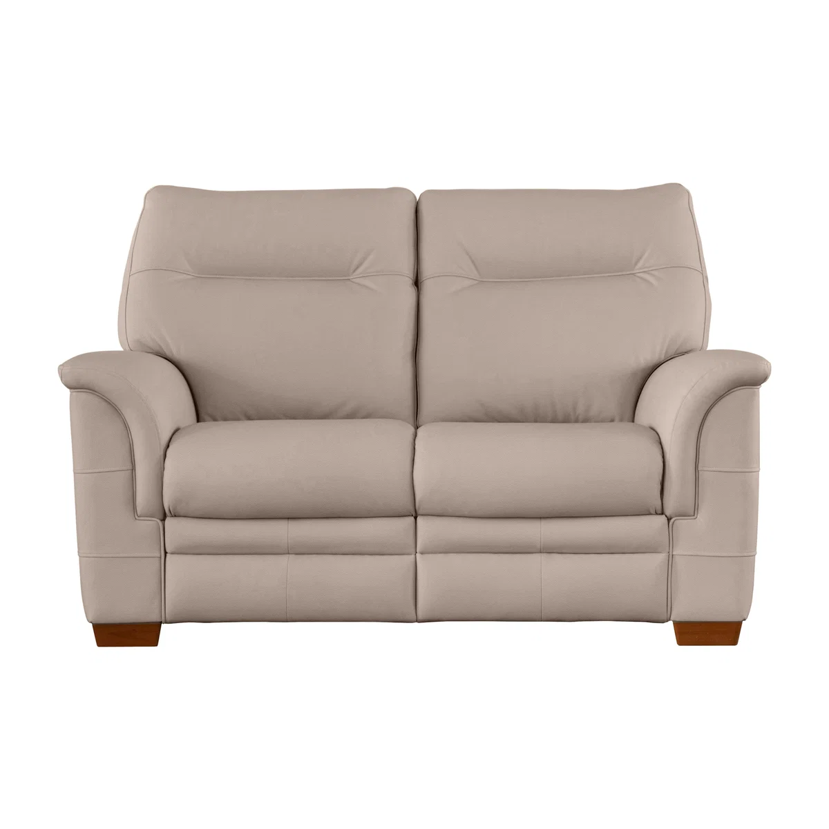 Parker Knoll - Hudson 2 Seater Leather Sofa - Beige – image 1