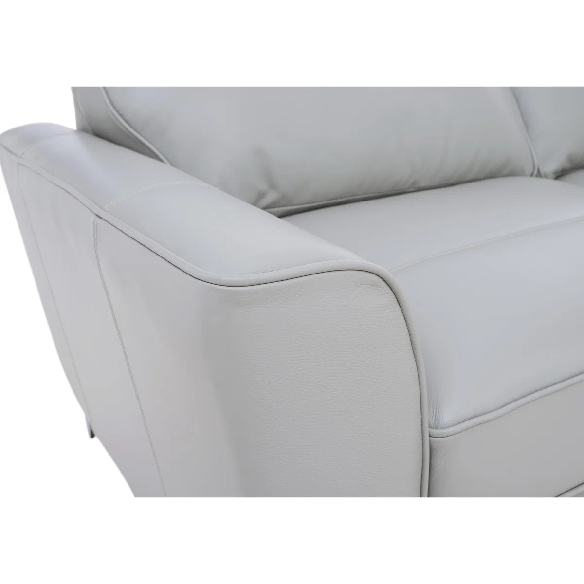 Legend Classic Back 2 Seater Leather Sofa - Verona Stone – image 6