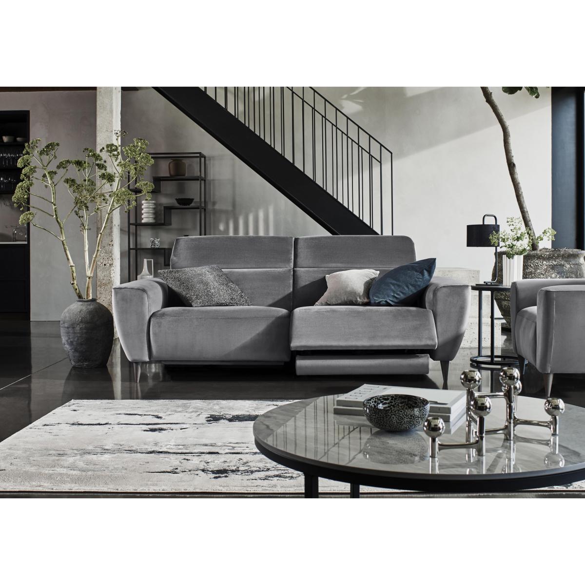 Nicoletti Italia - Milano 2.5 Seater Fabric Sofa - Selma Mattone – image 3