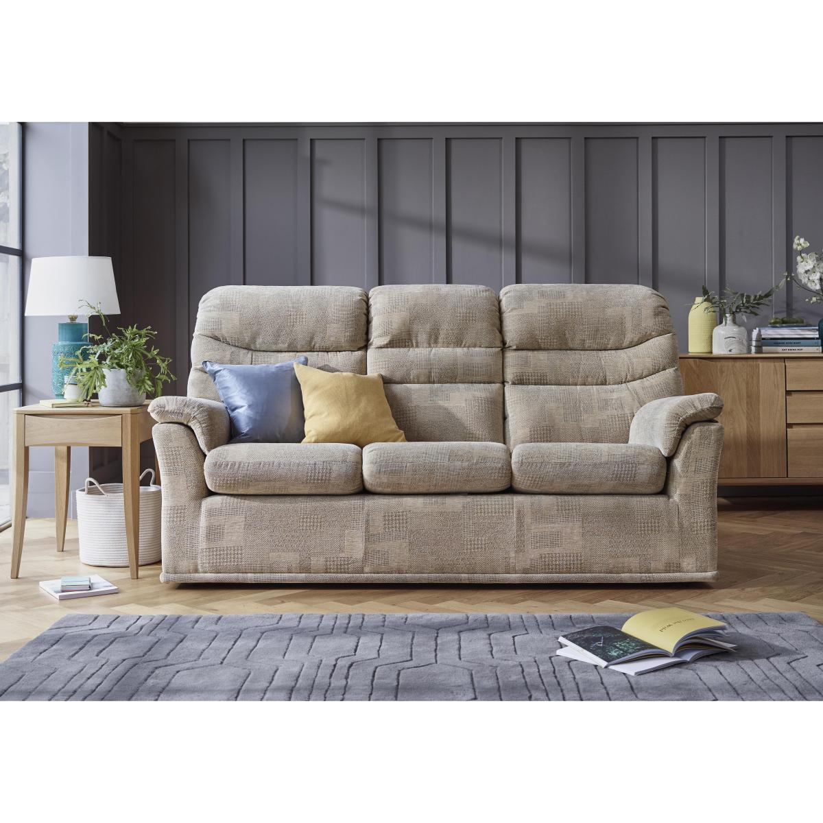 G Plan - Malvern 2 Seater Fabric Power Recliner Sofa - Grey – image 2