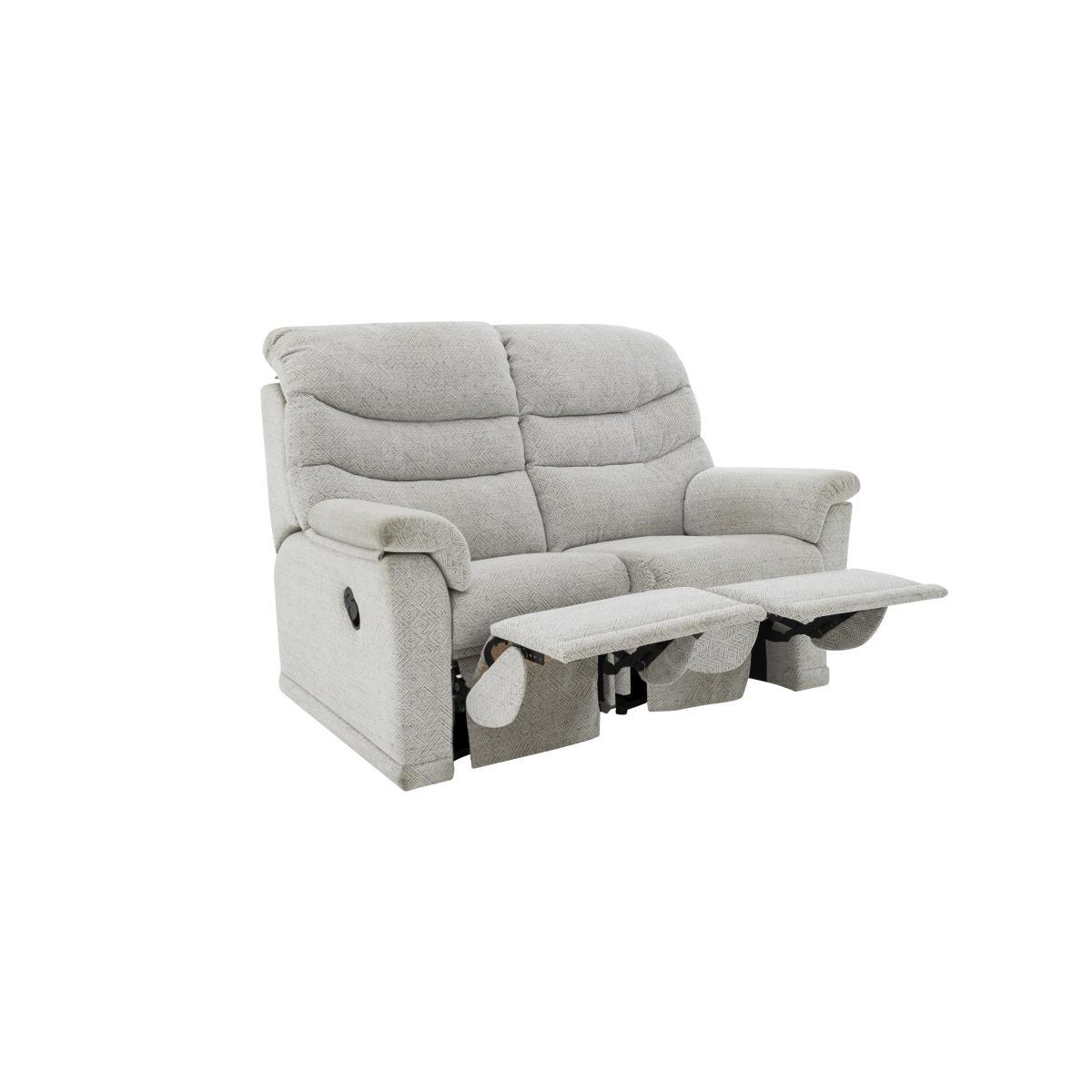 G Plan - Malvern 2 Seater Fabric Power Recliner Sofa - Grey – image 4