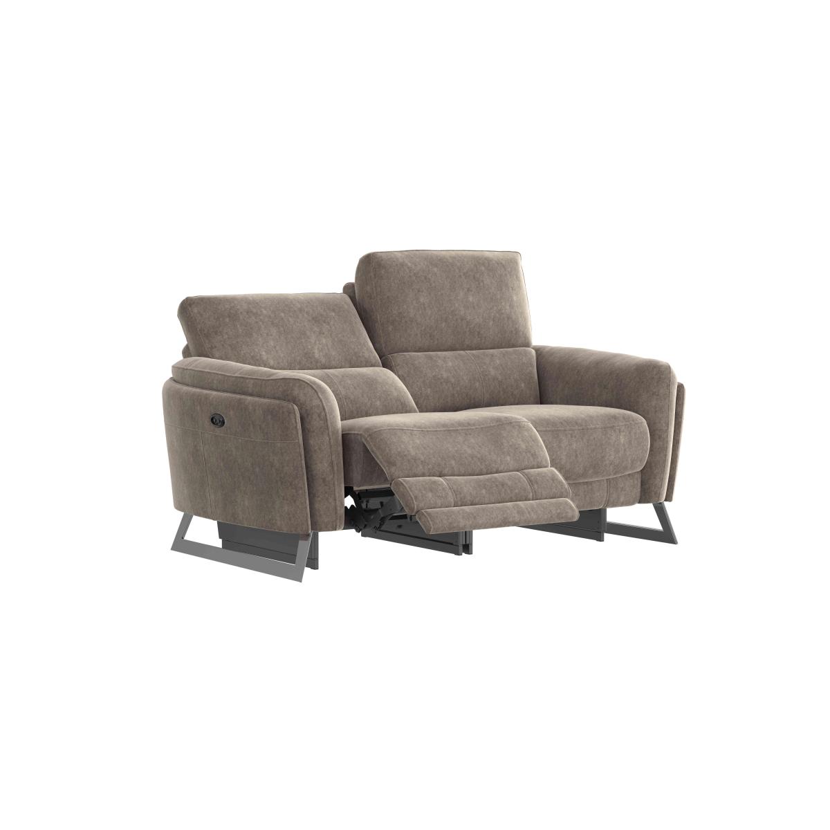 Amarilla 2 Seater Fabric Sofa - Brown – image 3