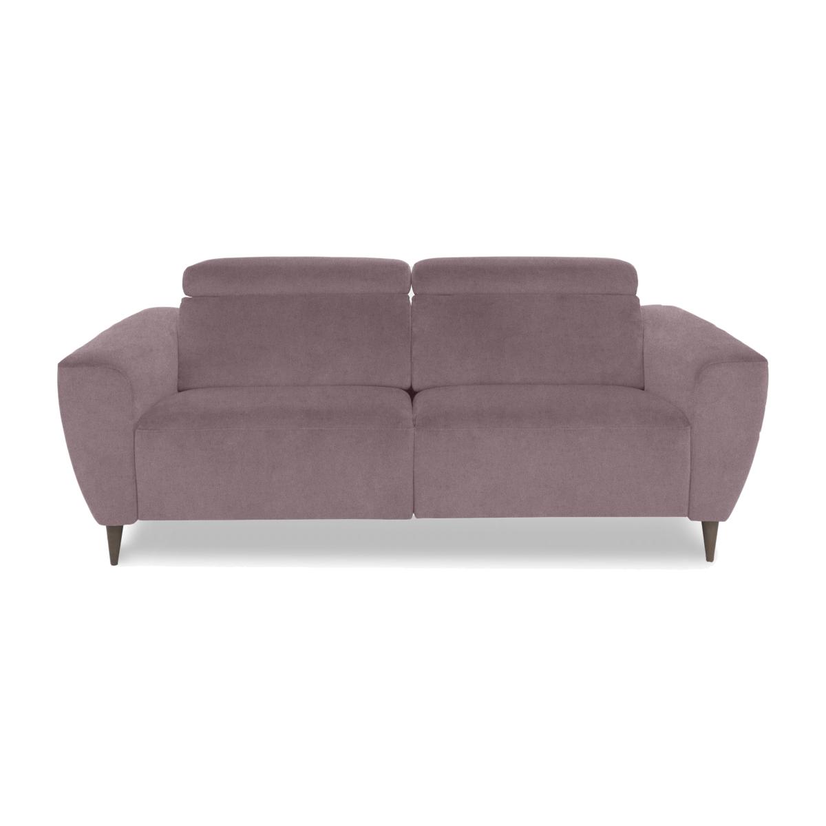 Nicoletti Italia - Milano 2.5 Seater Fabric Power Recliner Sofa - Fuente Rose – image 1
