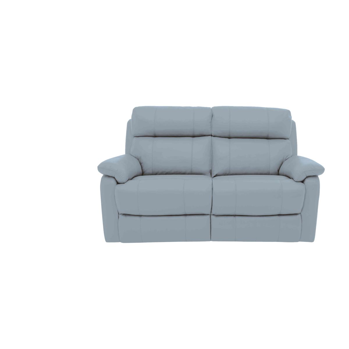 Relax Station Komodo 2 Seater Power NC Leather Sofa - Pearl Blue – image 1