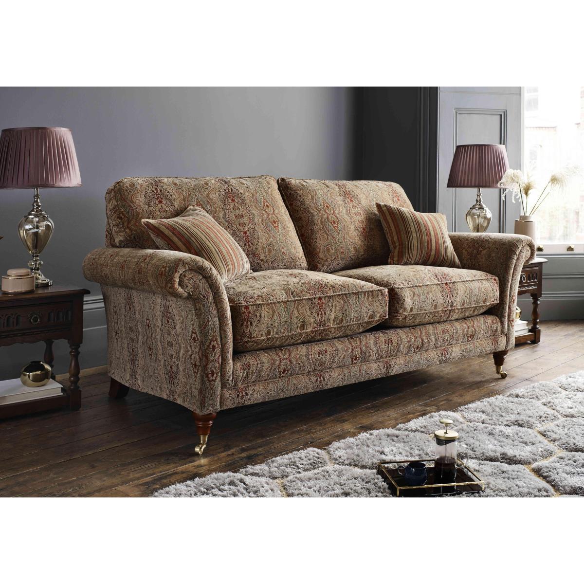 Parker Knoll - Burghley Large 2 Seater Fabric Sofa – image 2