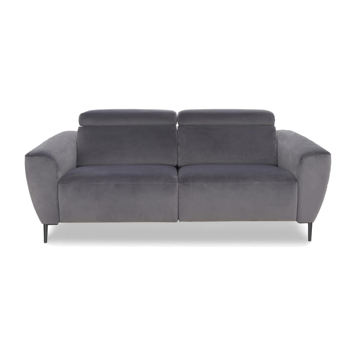 Nicoletti Italia - Milano 2.5 Seater Fabric Sofa - Selma Topo – image 1