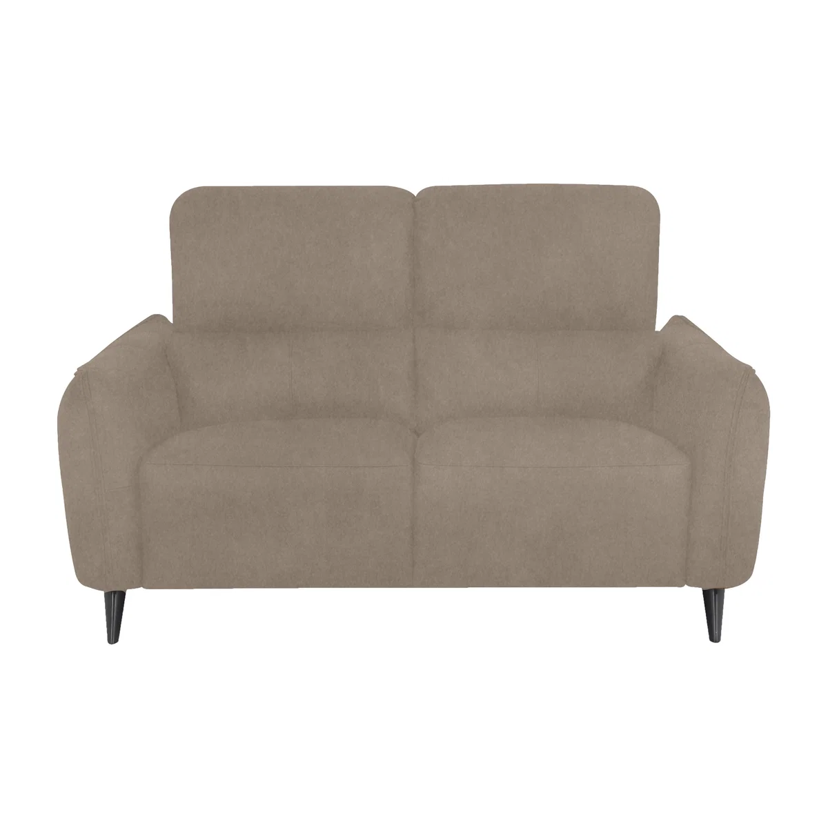 Domicil - Maddox 2 Seater Fabric Power Recliner Sofa - Light Khaki – image 1