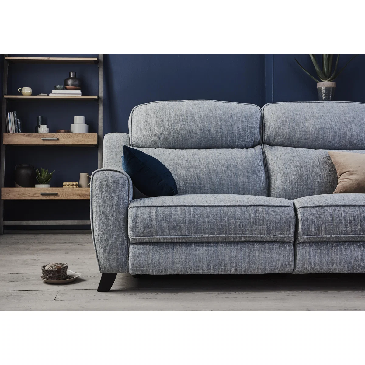 Comfort Story - Title 2 Seater Fabric Recliner Sofa with Power Headrests – image 3