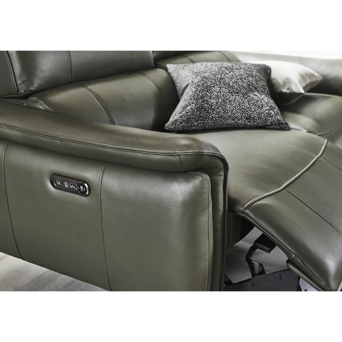 Jude 2 Seater Leather Sofa - Blue – image 6