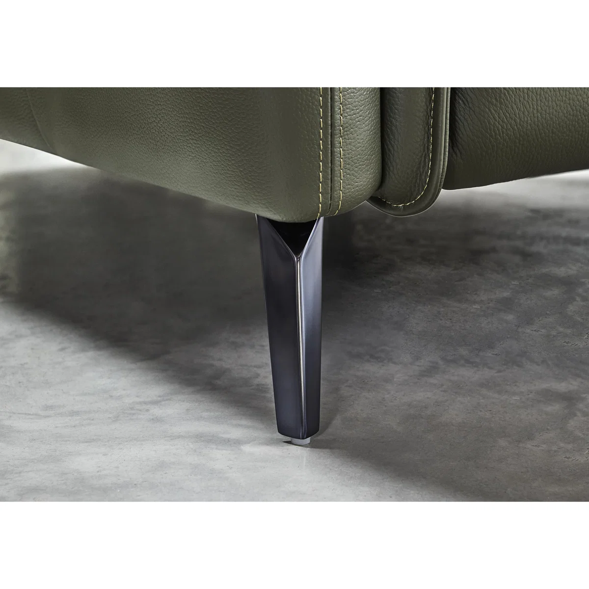 Jude 2 Seater Leather Sofa - Blue – image 8