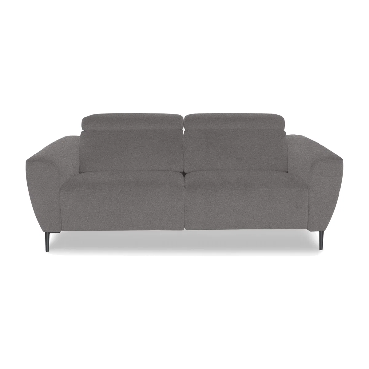 Nicoletti Italia - Milano 2.5 Seater Fabric Power Recliner Sofa - Coupe Grigio Topo – image 1