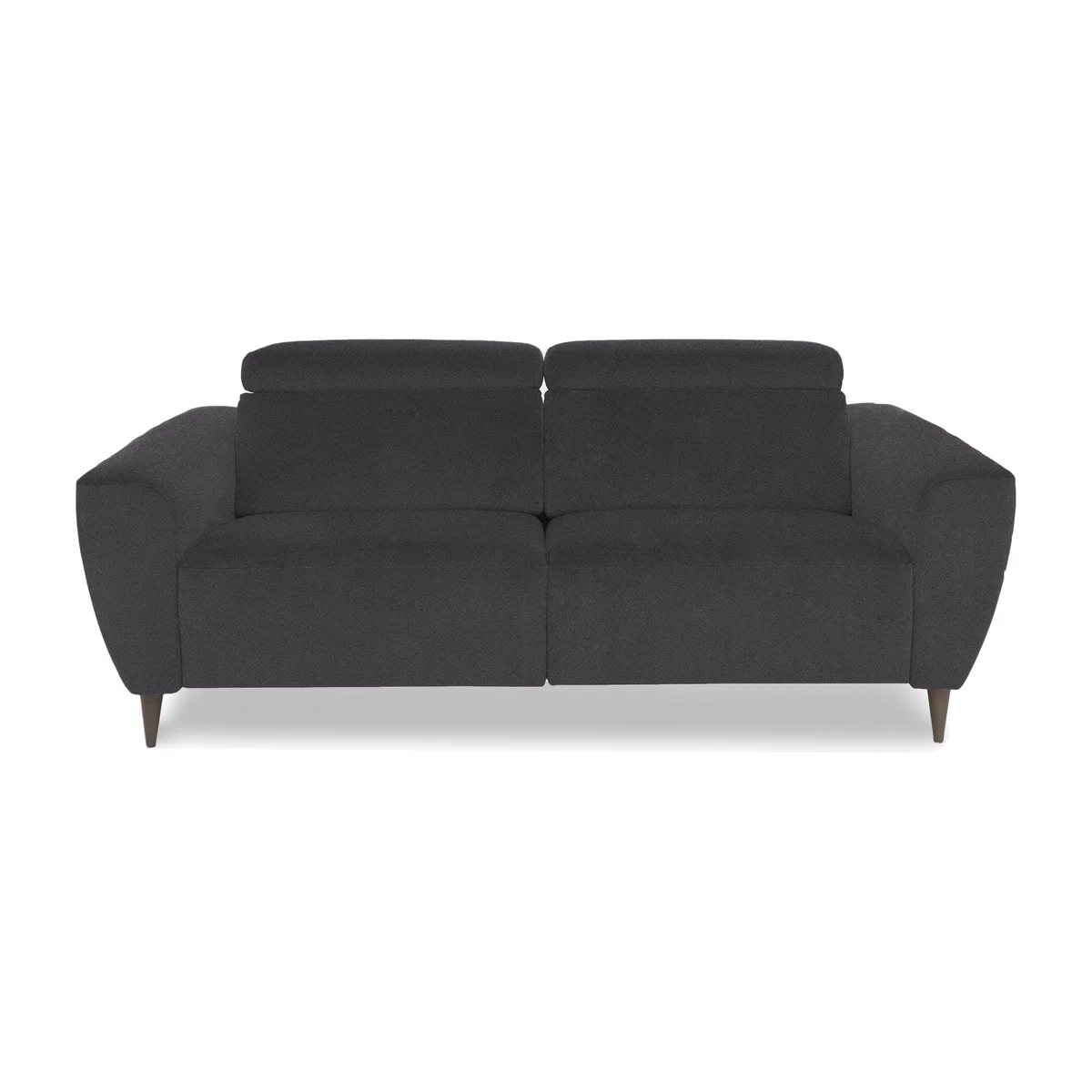 Nicoletti Italia - Milano 2.5 Seater Fabric Sofa - Coupe Antracite – image 1