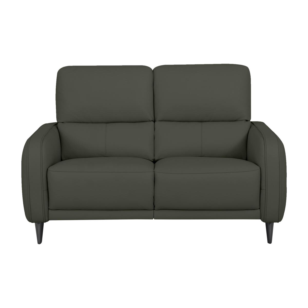 Domicil - Logan 2 Seater Leather Power Recliner Sofa - NP Dark Olive – image 1