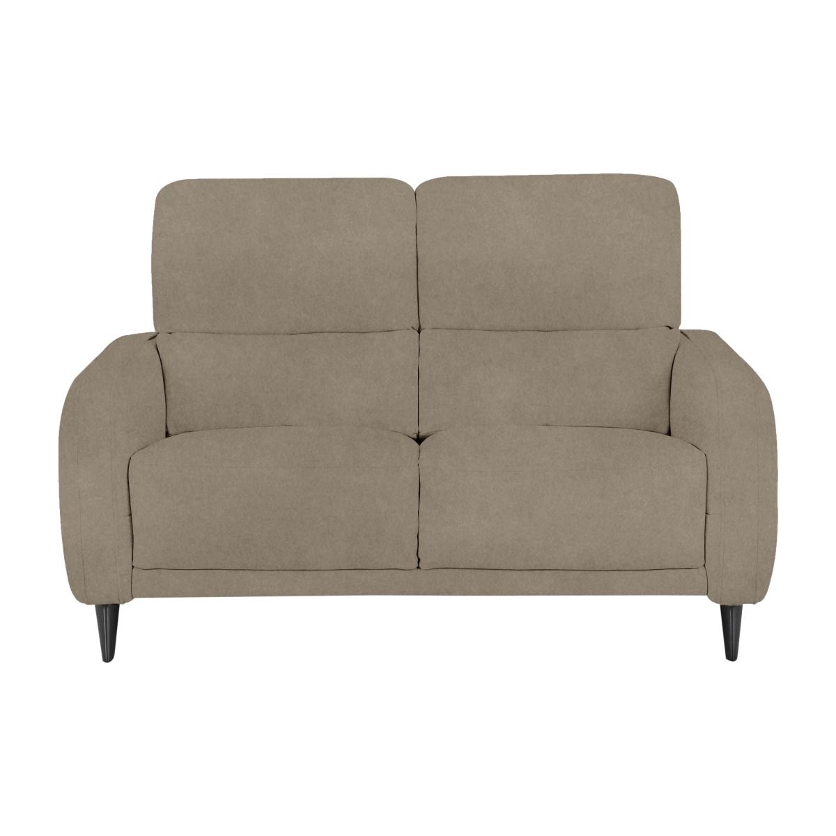 Domicil - Logan 2 Seater Fabric Power Recliner Sofa - Light Khaki – image 1
