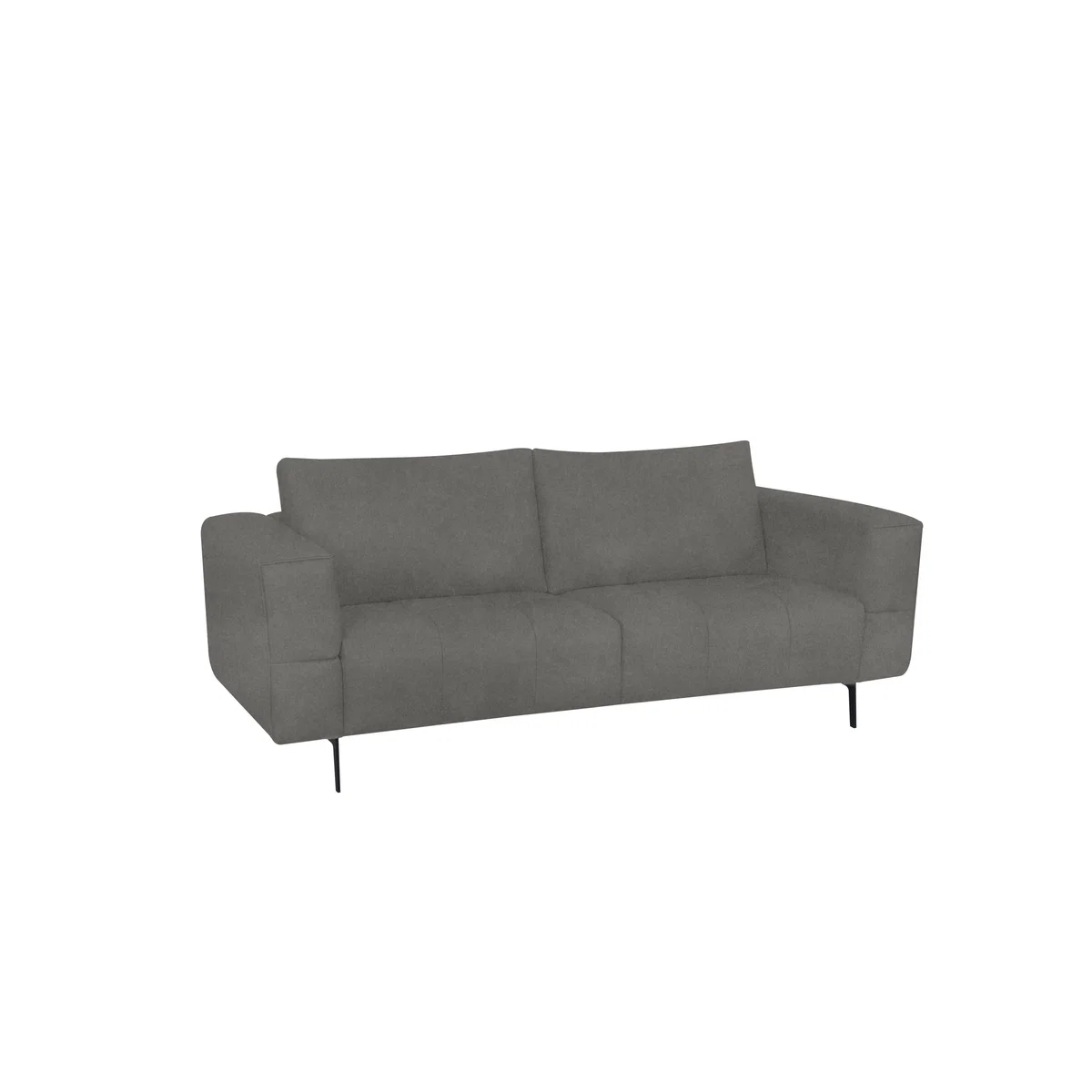 Domicil - Lawson 2 Seater Fabric Sofa - Burgundy – image 2