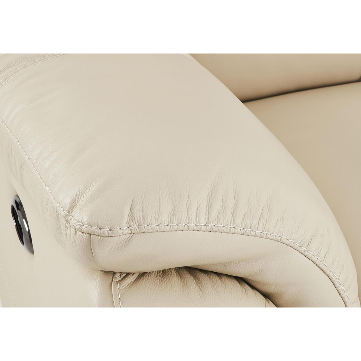 Snug 2 Seater Leather Manual Recliner Sofa- World of Leather – image 4