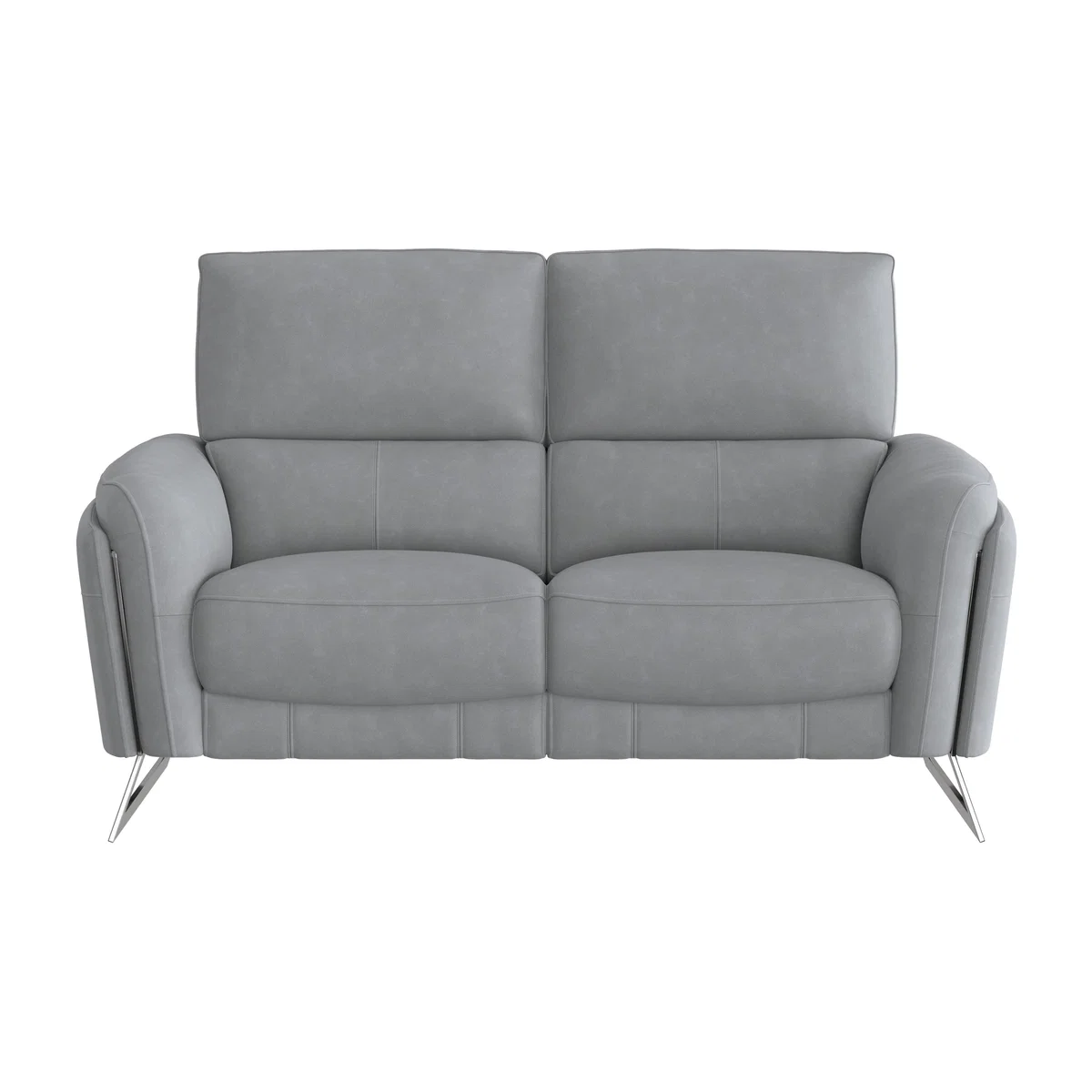 Amarilla 2 Seater Fabric Power Recliner Sofa - Grey – image 1