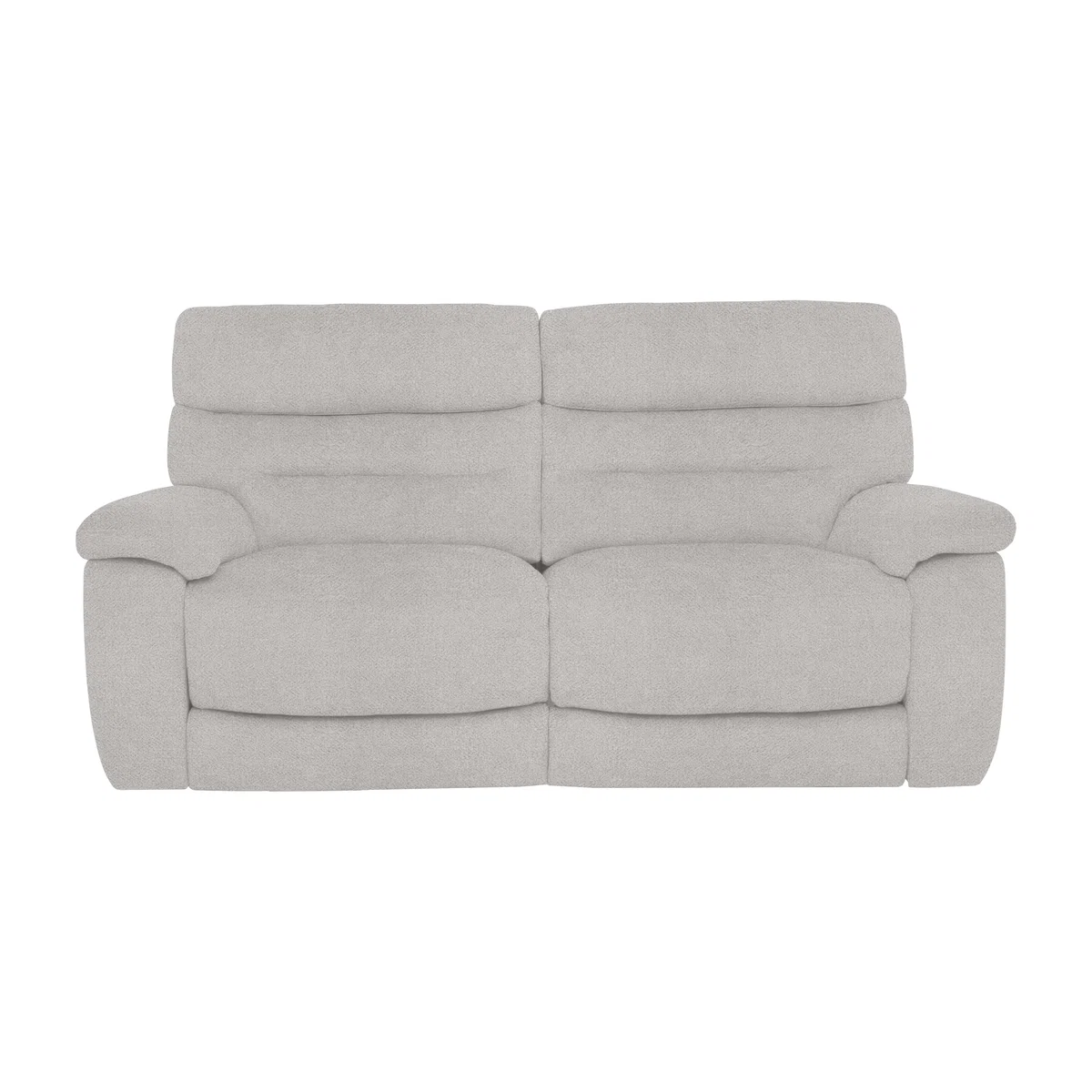 Comfort Story - Nimbus 2 Seater Fabric Power Recliner Sofa - R23 Silver Grey – image 1