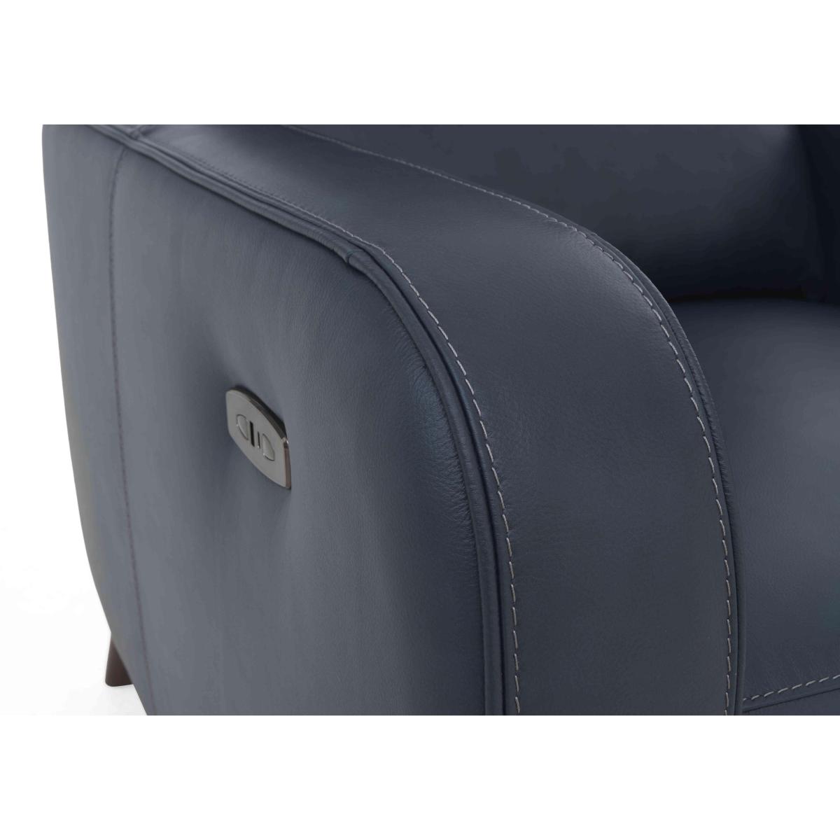 Quinn 2 Seater Leather Power Recliner Sofa - Giallo – image 2