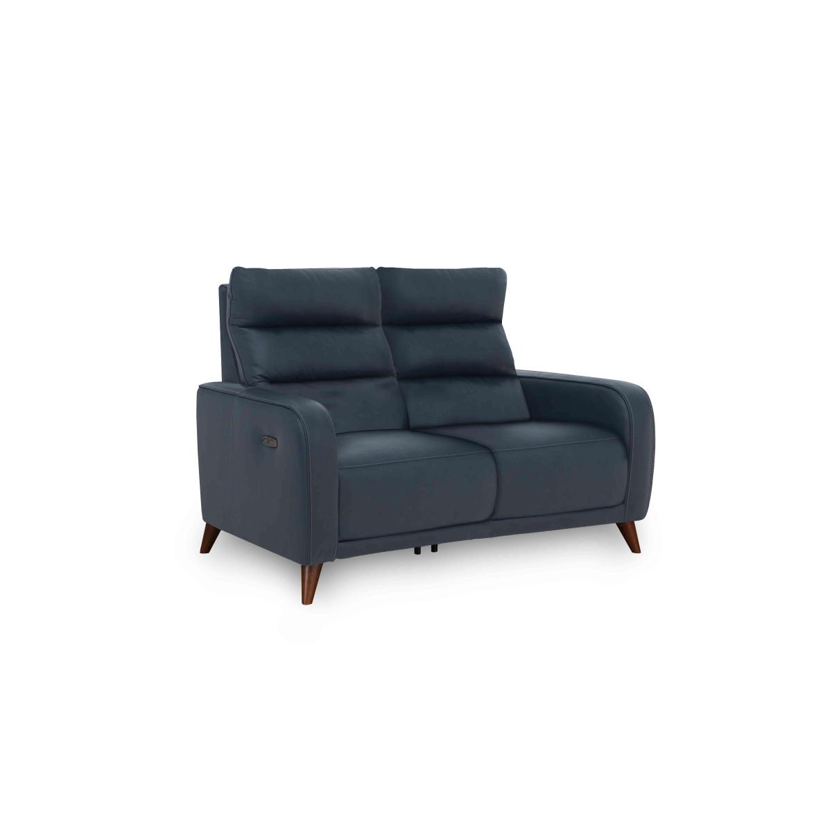 Quinn 2 Seater Leather Power Recliner Sofa - Giallo – image 5