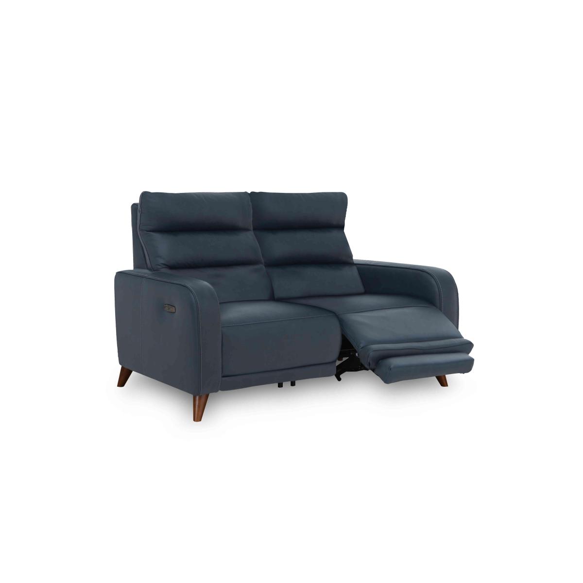Quinn 2 Seater Leather Power Recliner Sofa - Giallo – image 6