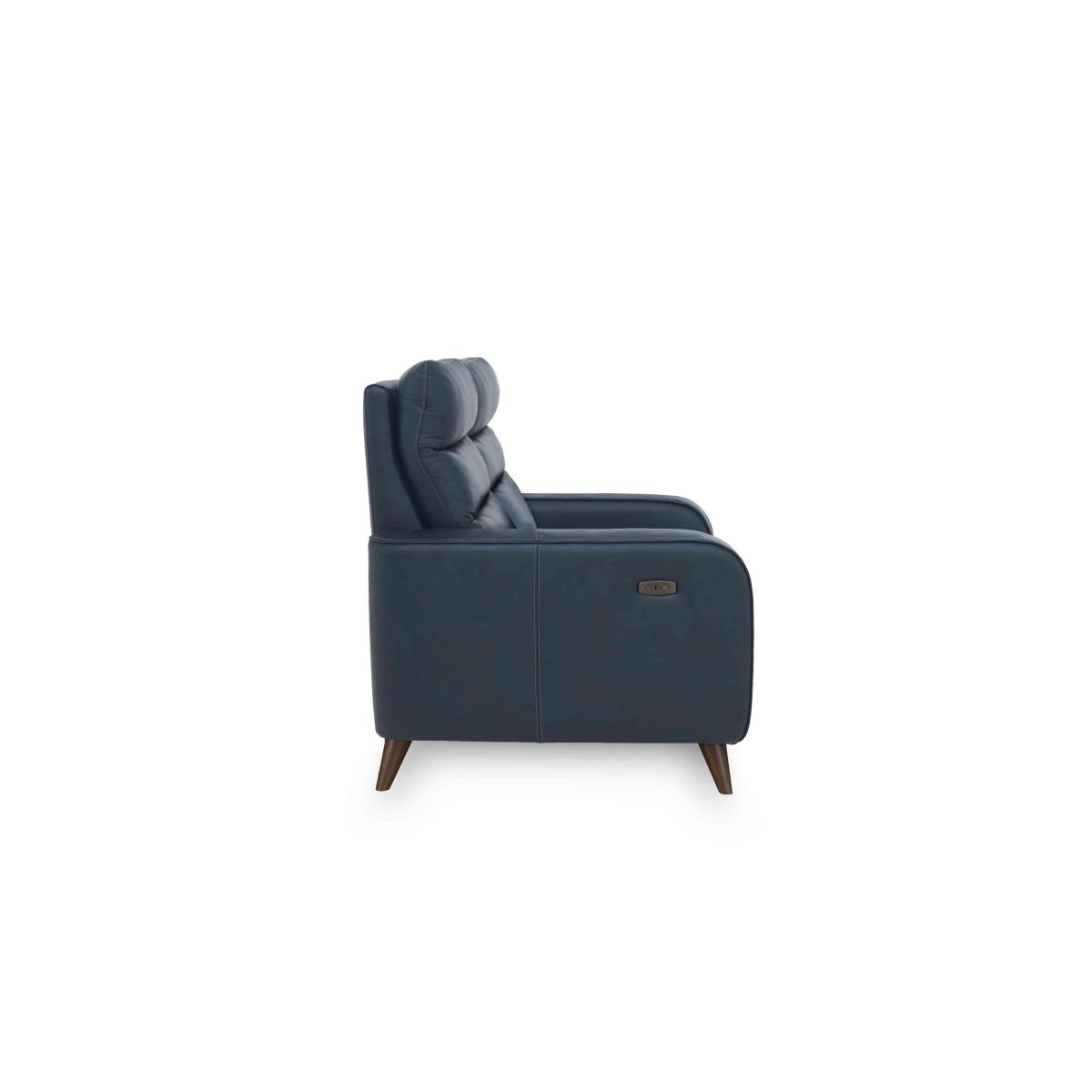 Quinn 2 Seater Leather Power Recliner Sofa - Giallo – image 7