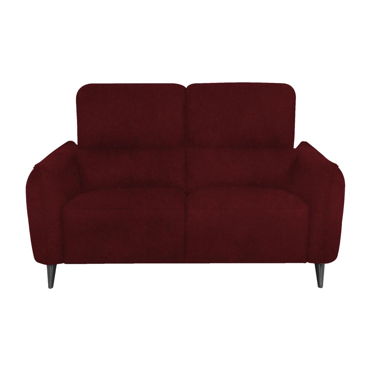 Domicil - Maddox 2 Seater Fabric Sofa - Burgundy – image 1