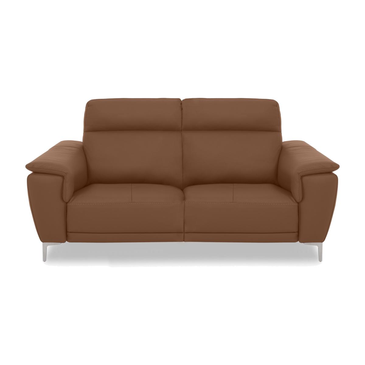 Nicoletti Italia - Amalfi 2 Seater Leather Sofa - Torello Cognac